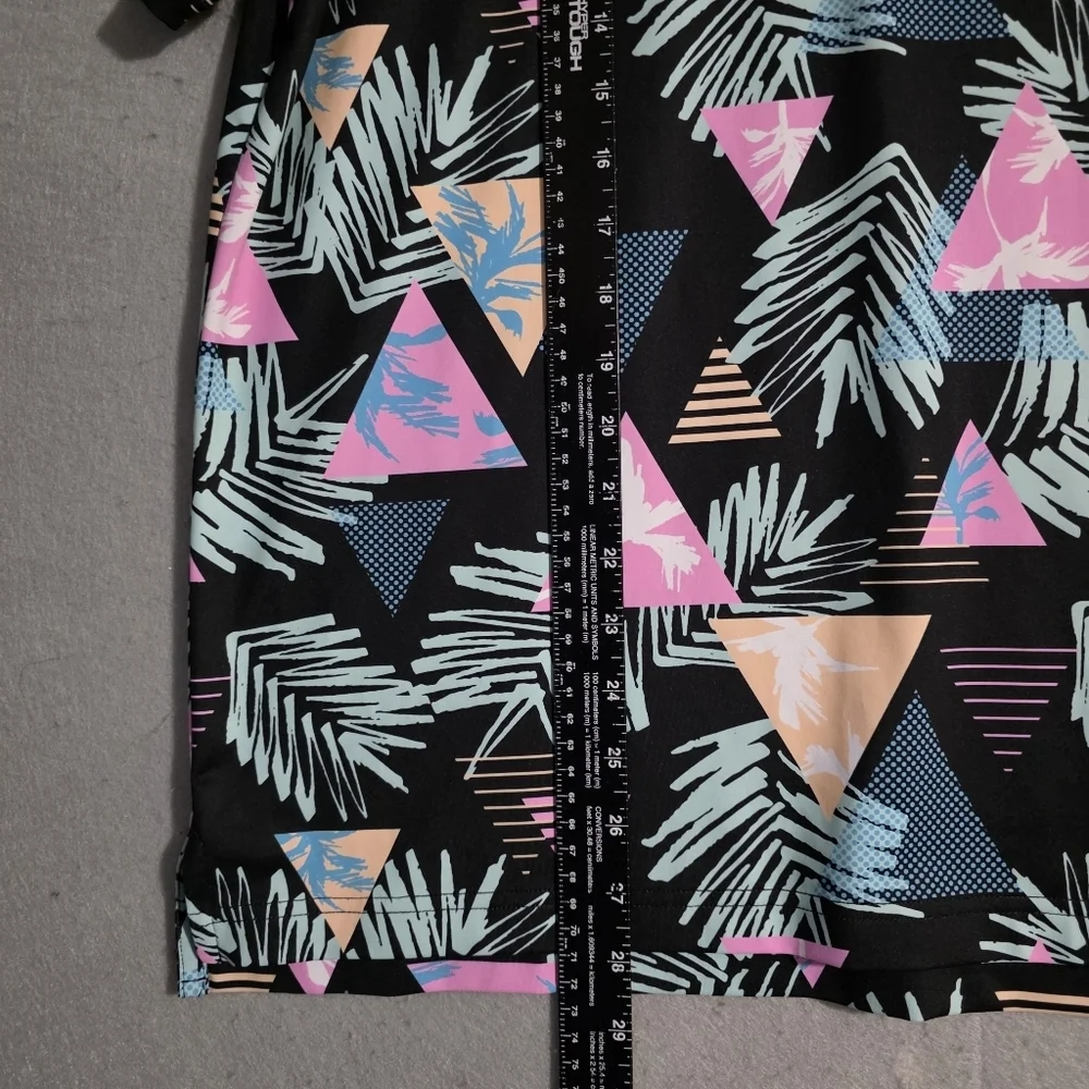 NWOT Chubbies Mens The 2 For Tee S/S Performance Polo Miami Vice Size Medium